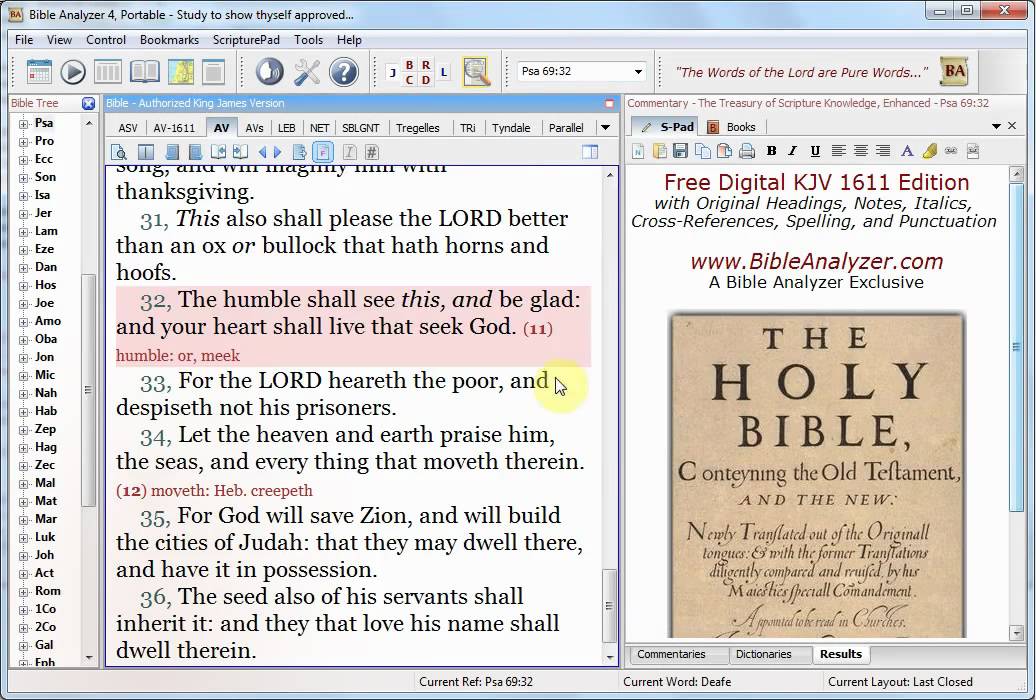 Free audio kjv bible download for pc